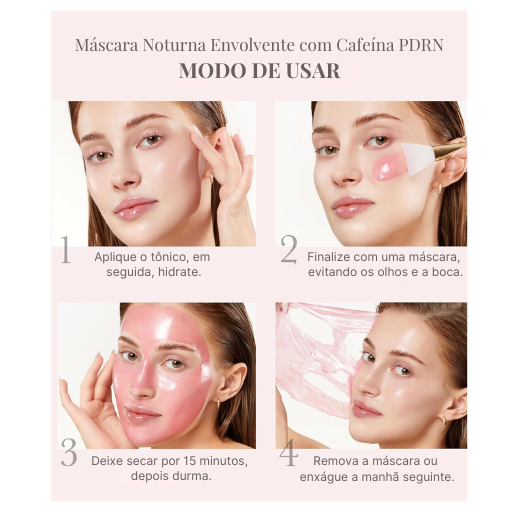 Máscara Facial Noturna Peel Off com Colágeno Medicube- Hidratação Profunda