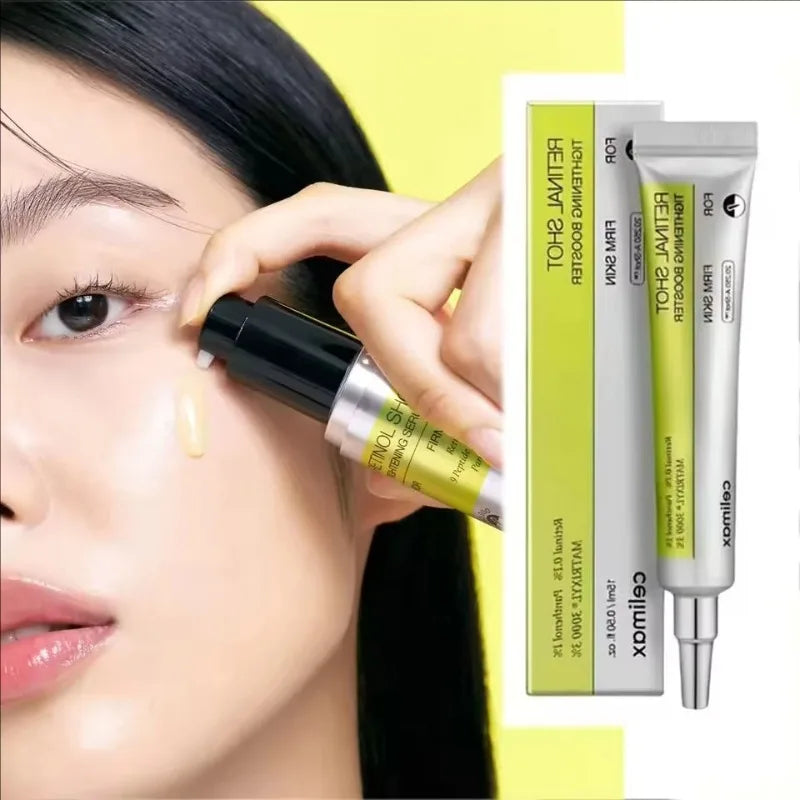 Kit Duo Celimax The Vita A Retinal Shot Tightening Booster 0,1% + Sérum Firmador The Vita A Retinol Shot com e Peptídeos - Anti Sinais, Rugas e Clareador