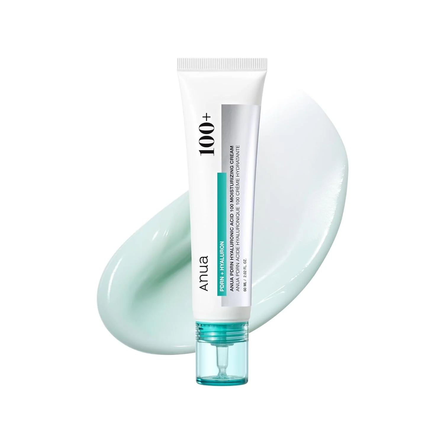 ANUA PDRN com Ácido Hialurônico 100 Creme Hidratante Profundo Calmante para o Rosto 60ml