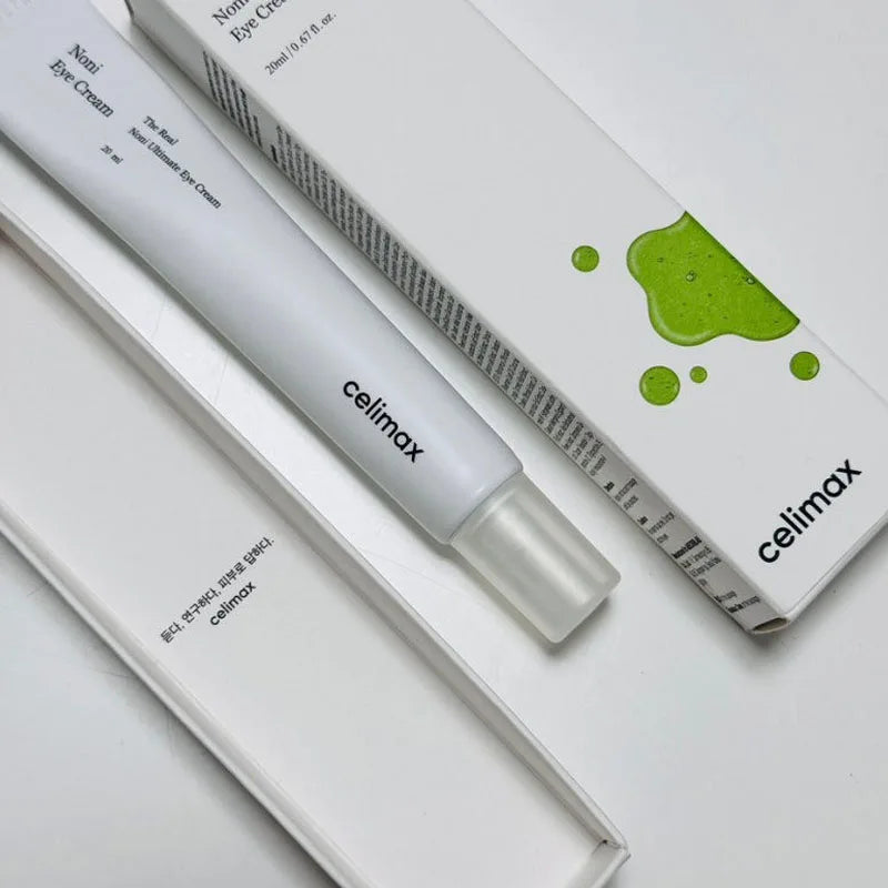 Celimax retinol eye cream, semi-green essence, Balcuchiol, extrato de noni, retinol