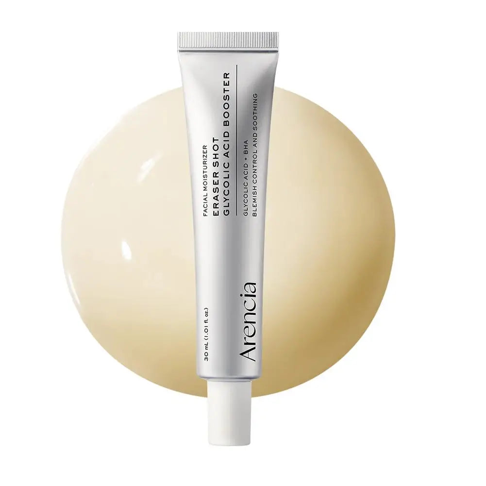Arencia Eraser Shot Serum 30 ml – Sérum Esfoliante Facial com Ácido Glicólico, AHA e BHA para Redução de Poros e Uniformização