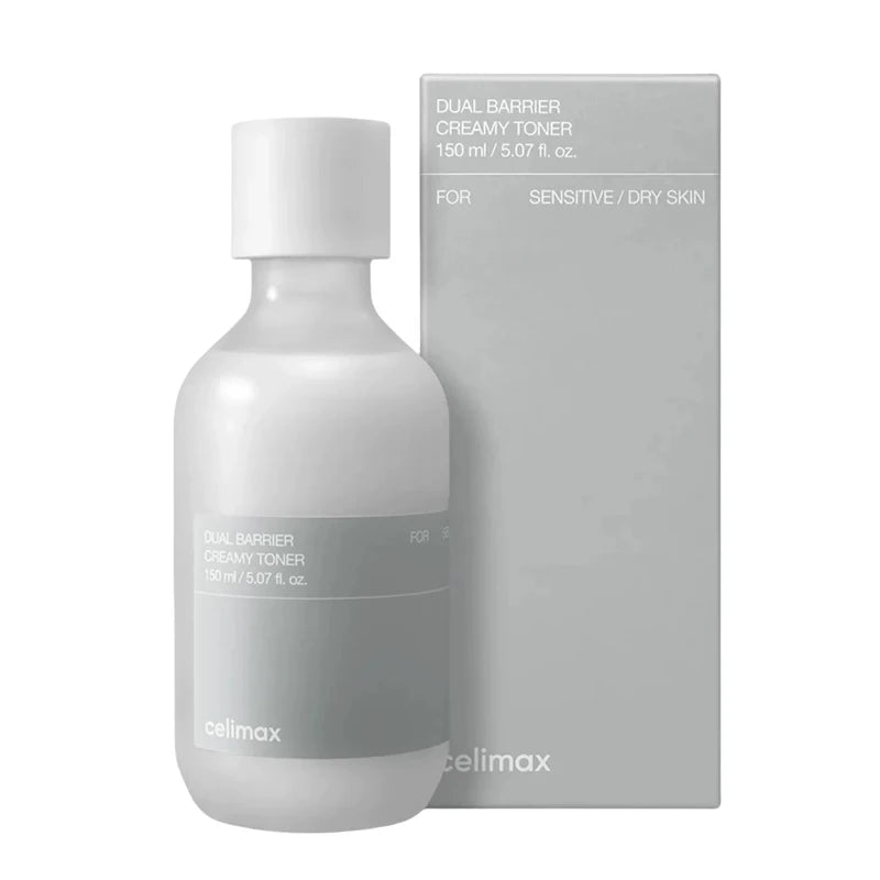 Celimax Dual Barrier Creamy Toner – Tônico Facial Cremoso Hidratante para Fortalecer a Barreira da Pele e Equilibrar a Oleosidade