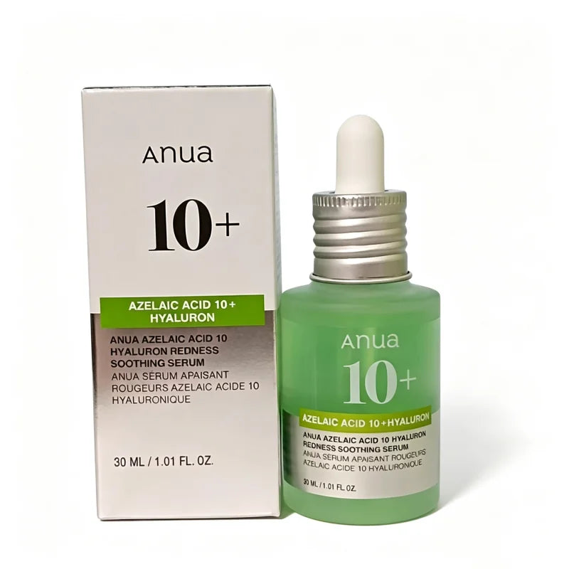 Anua Sérum Facial com Ácido Azelaico 10%, Pantenol e Ácido Hialurônico para Tom, Textura e Oleosidade