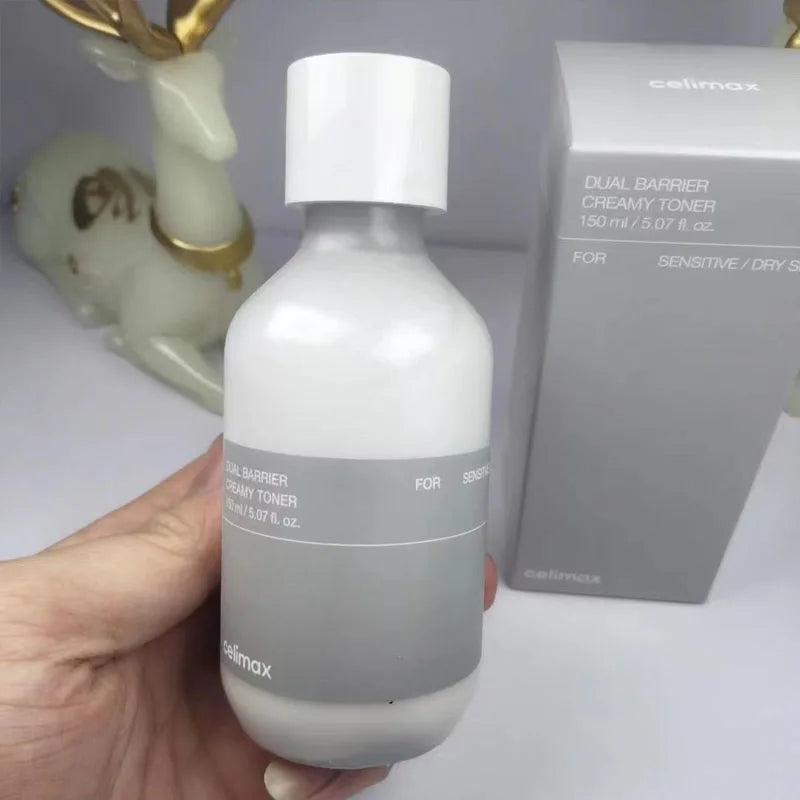 Celimax Dual Barrier Creamy Toner – Tônico Facial Cremoso Hidratante para Fortalecer a Barreira da Pele e Equilibrar a Oleosidade