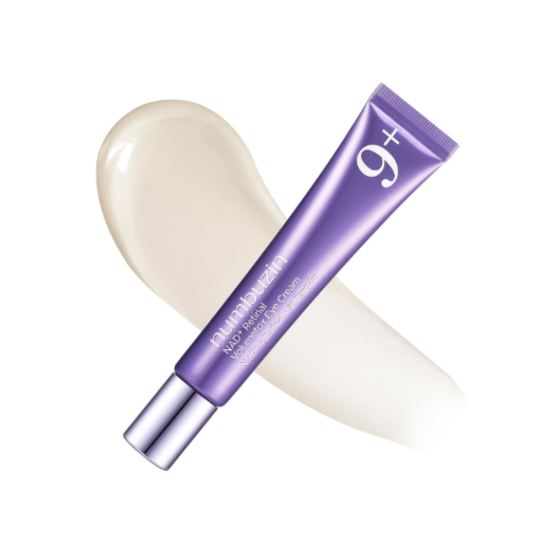 Creme para Olhos Numbuzin No.9 NAD+ Retinal Volumetox com Peptídeos e Niacinamida para Linhas Finas e Firmeza – 20 ml