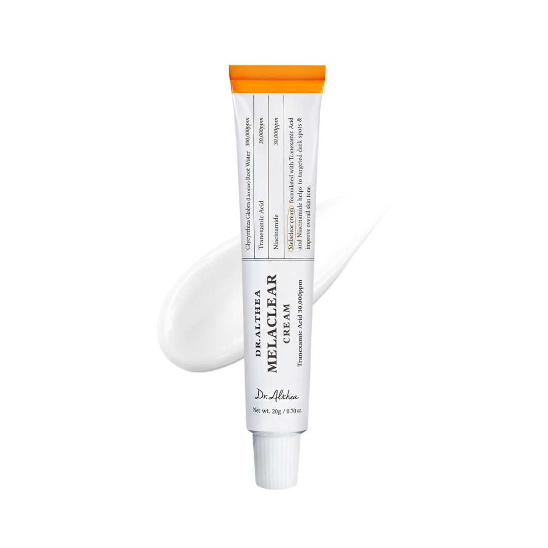 Dr. Althea Melaclear Cream com Ácido Tranexâmico, Niacinamida e Ceramida para Tom Irregular e Luminosidade – 20 g