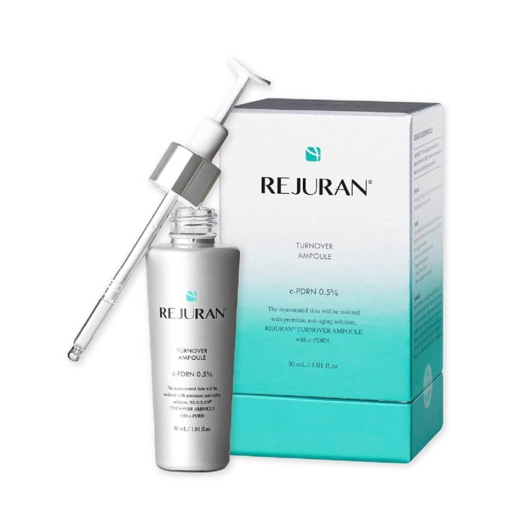 REJURAN Turnover Ampoule c-PDRN – Sérum Facial para Hidratação, Luminosidade e Textura