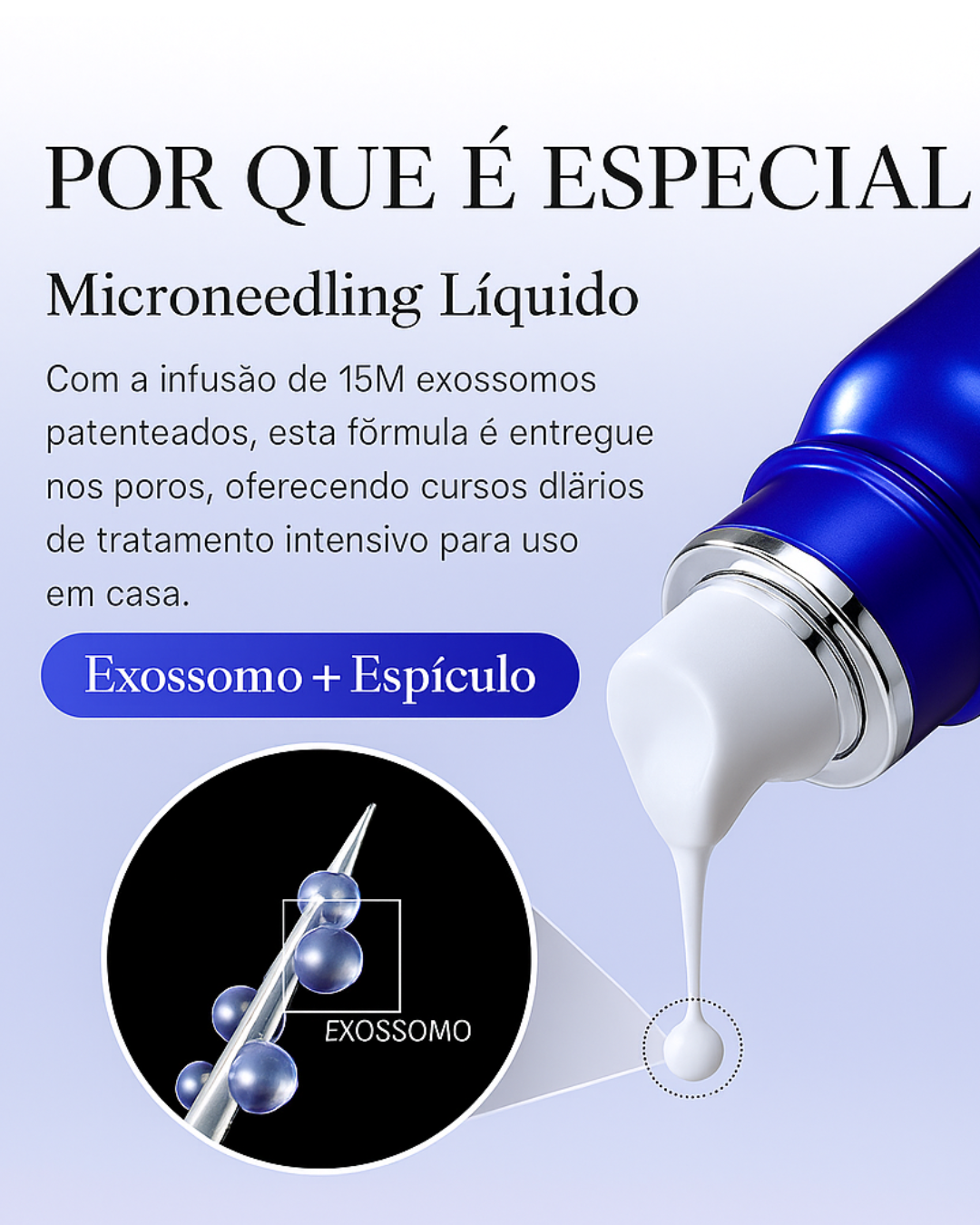 Medicube Exossomos Shot 2.000 PPM com Microagulhas - Renovação e Hidratação