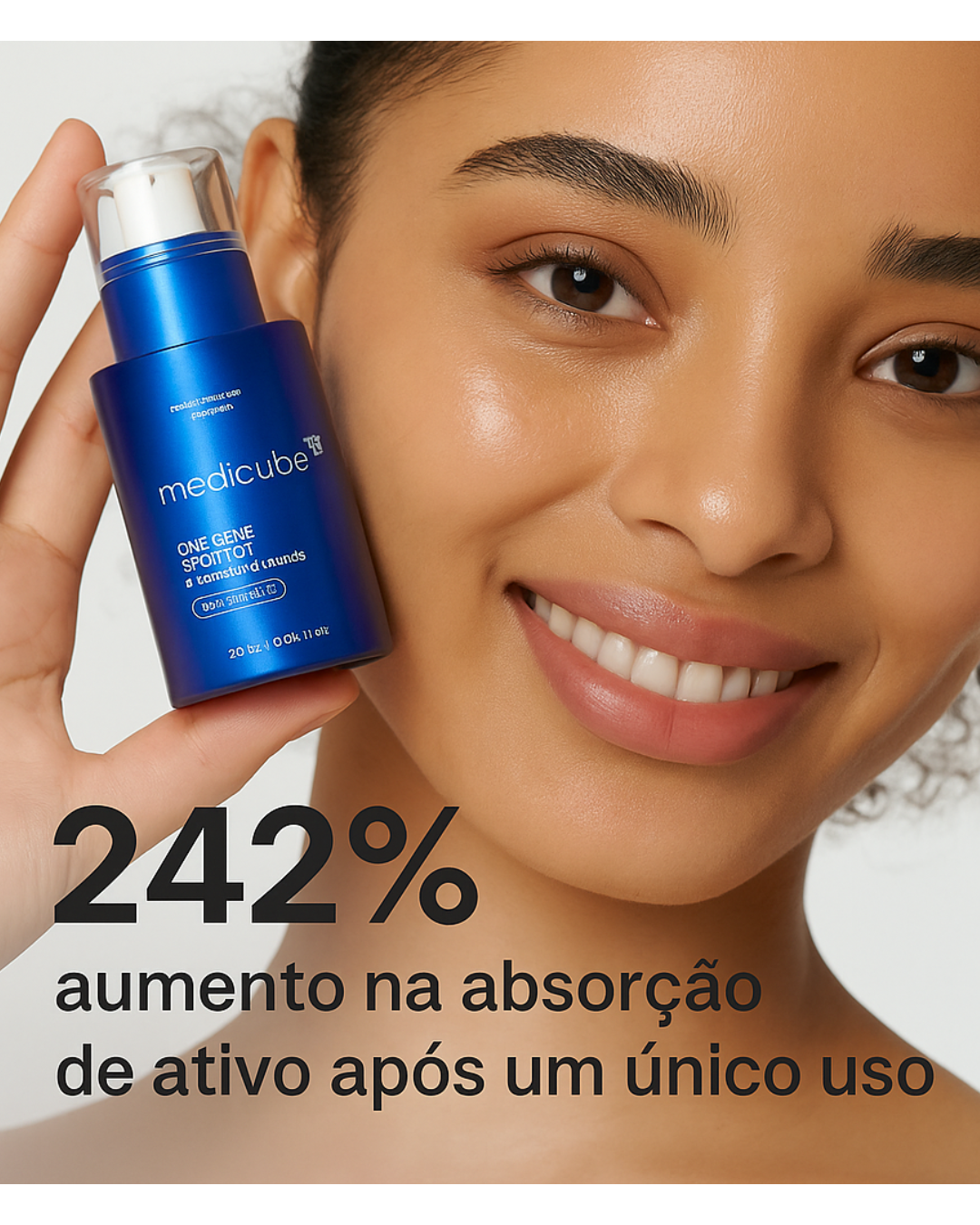 Medicube Exossomos Shot 2.000 PPM com Microagulhas - Renovação e Hidratação