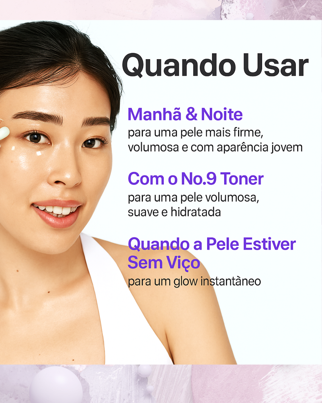 Numbuzin No.9 NAD+ BIO Lifting Serum | Firmeza, Luminosidade e Redução de Rugas com Peptídeos ✨