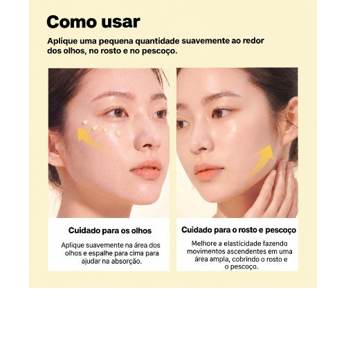 NIDA Revive Eye & Neck Cream com Retinal, Bakuchiol, Peptídeos e Probióticos – Creme para Olhos e Pescoço