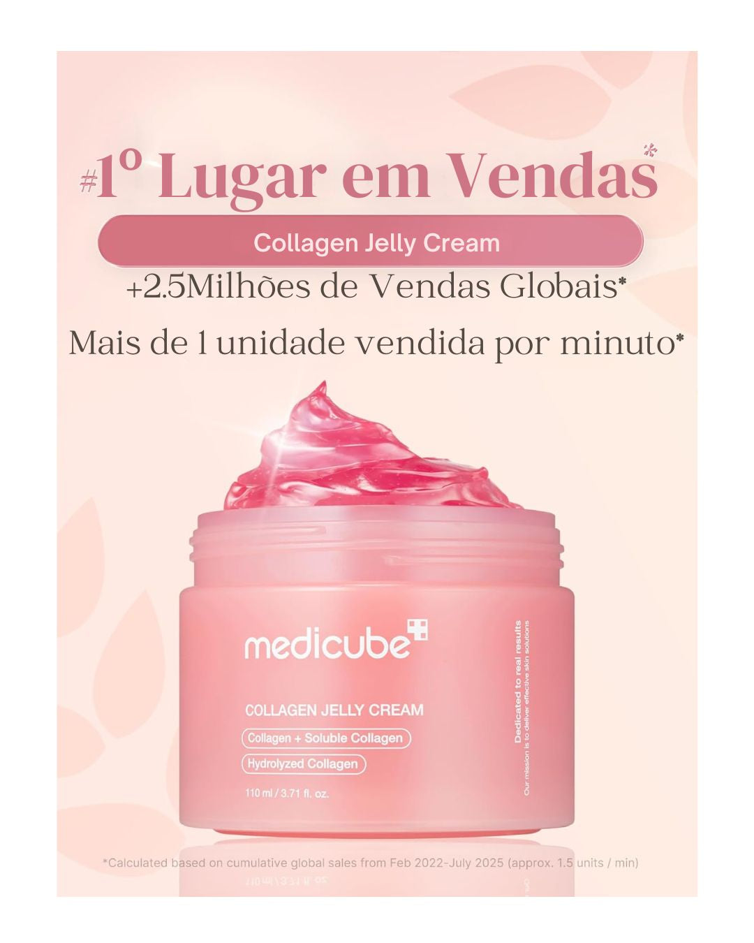Creme Hidratante Facial em Gel Medicube com Colágeno Hidrolisado - Aumenta a Hidratação e Brilho