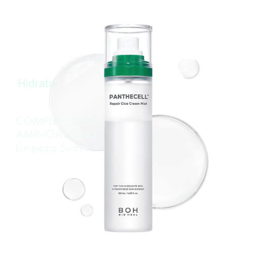 BIOHEAL BOH Panthecell Repair Cica Cream Mist 120ml – Bruma Facial Coreana Hidratante e Reparadora para Pele Sensível