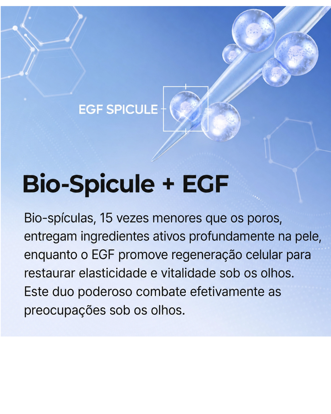 Eyephalt Eye Cream Dr. Melaxin – Hidratante para Olheiras, Bolsas e Inchaço com Bio-Spicule, EGF e Niacinamida