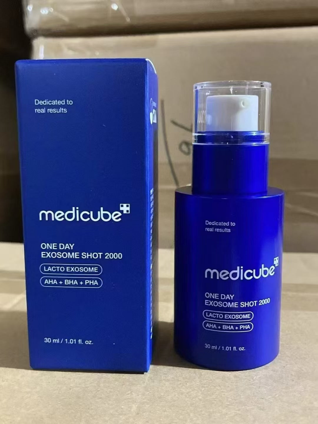 Medicube Exossomos Shot 2.000 PPM com Microagulhas - Clareia, Reduz Poros e Rejuvenesce