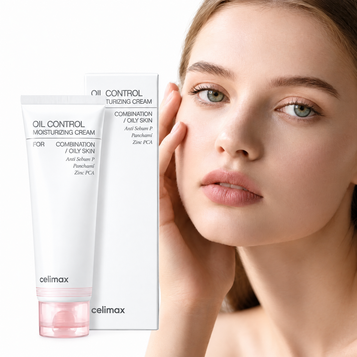 Celimax Creme Facial Controle de Oleosidade – Hidratação e Minimização de Poros, Hidratação para Peles Mistas e Oleosas