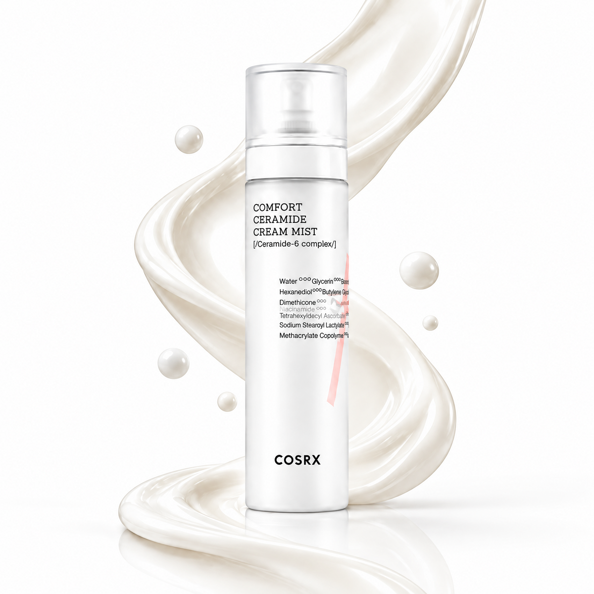 COSRX Comfort Ceramide Cream Mist 120ml – Bruma Facial Hidratante com Ceramidas, Ácido Hialurônico e Pantenol