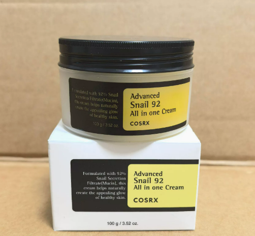 Creme Reparador com 92% Mucina de Caracol Cosrx – Hidratação Profunda - Ideal para Pele Sensível