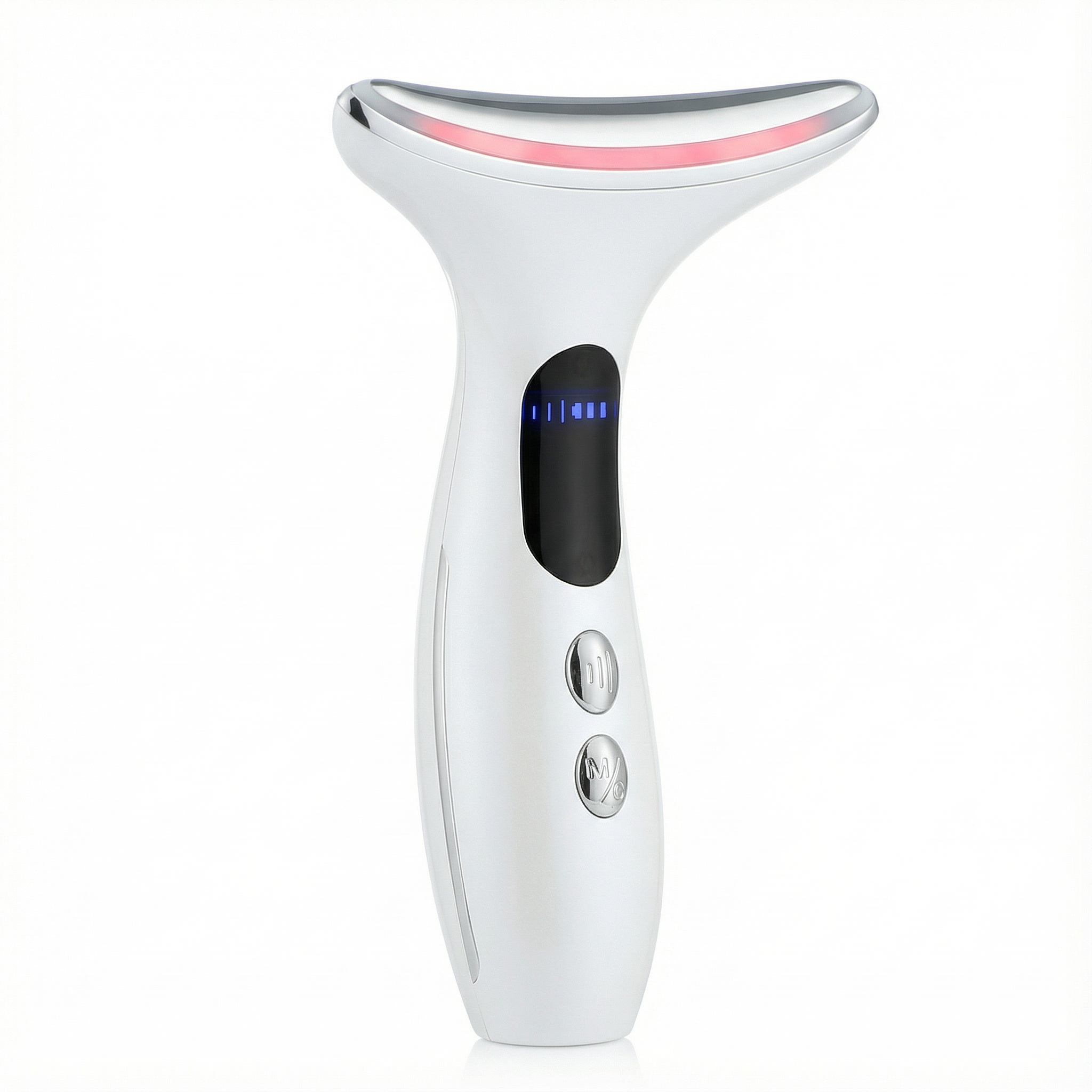 Equipamento para Tonificação do Pescoço e Rosto REVELL - Led Terapia e Microcorrente para Lifting