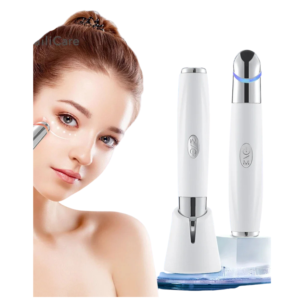 Massageador de Olhos com Vibração IPL - Suaviza linhas finas e olheiras