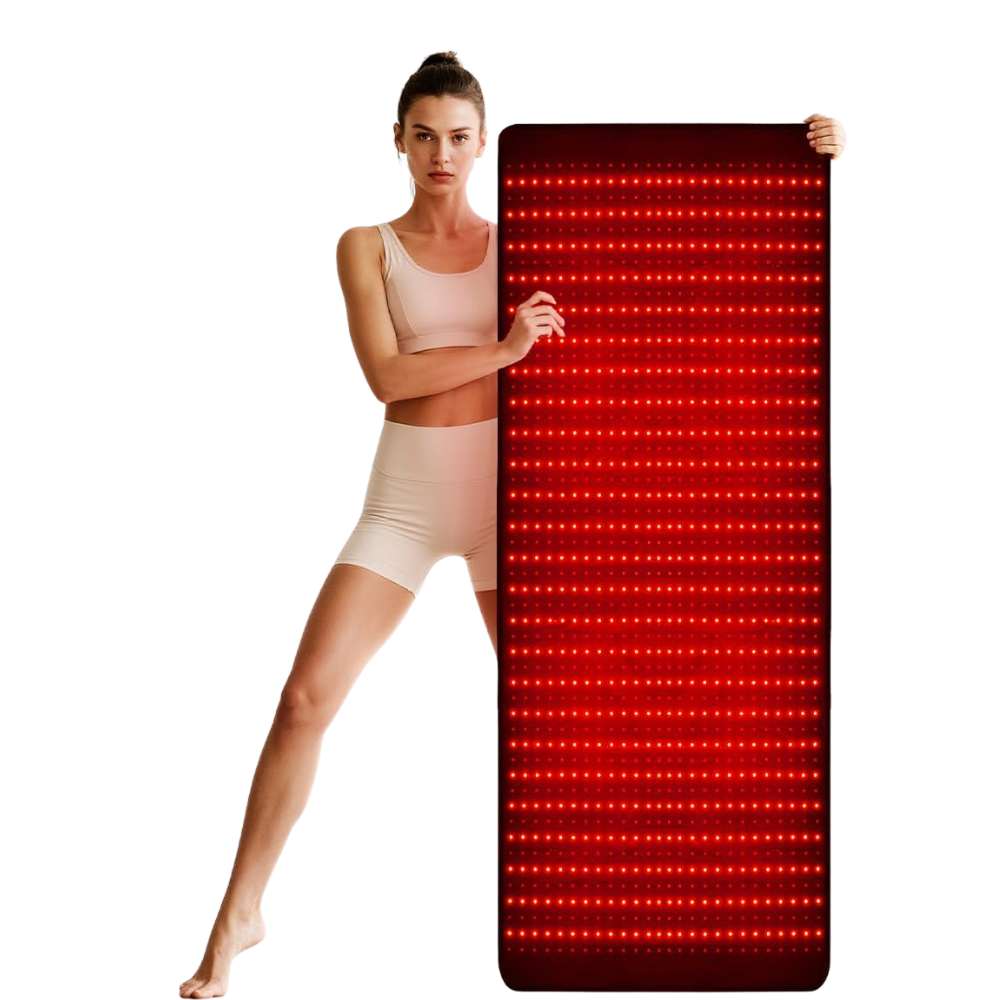 Tapete de Luz Led para Tratamento Corporal de Alívio da dor muscular e Relaxamento