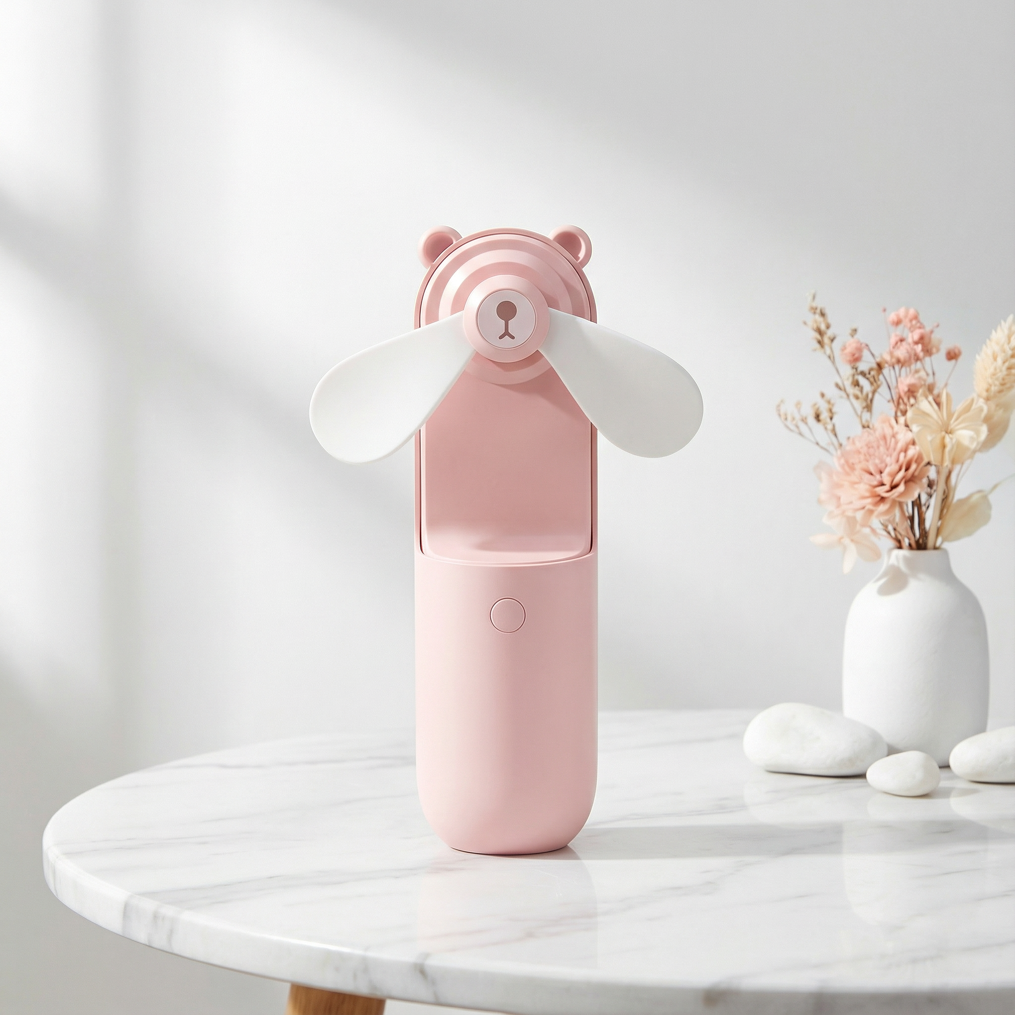 Ventilador de Bolso com Carregador USB Portátil Kantu - Refrescância em Qualquer Lugar - Koreya