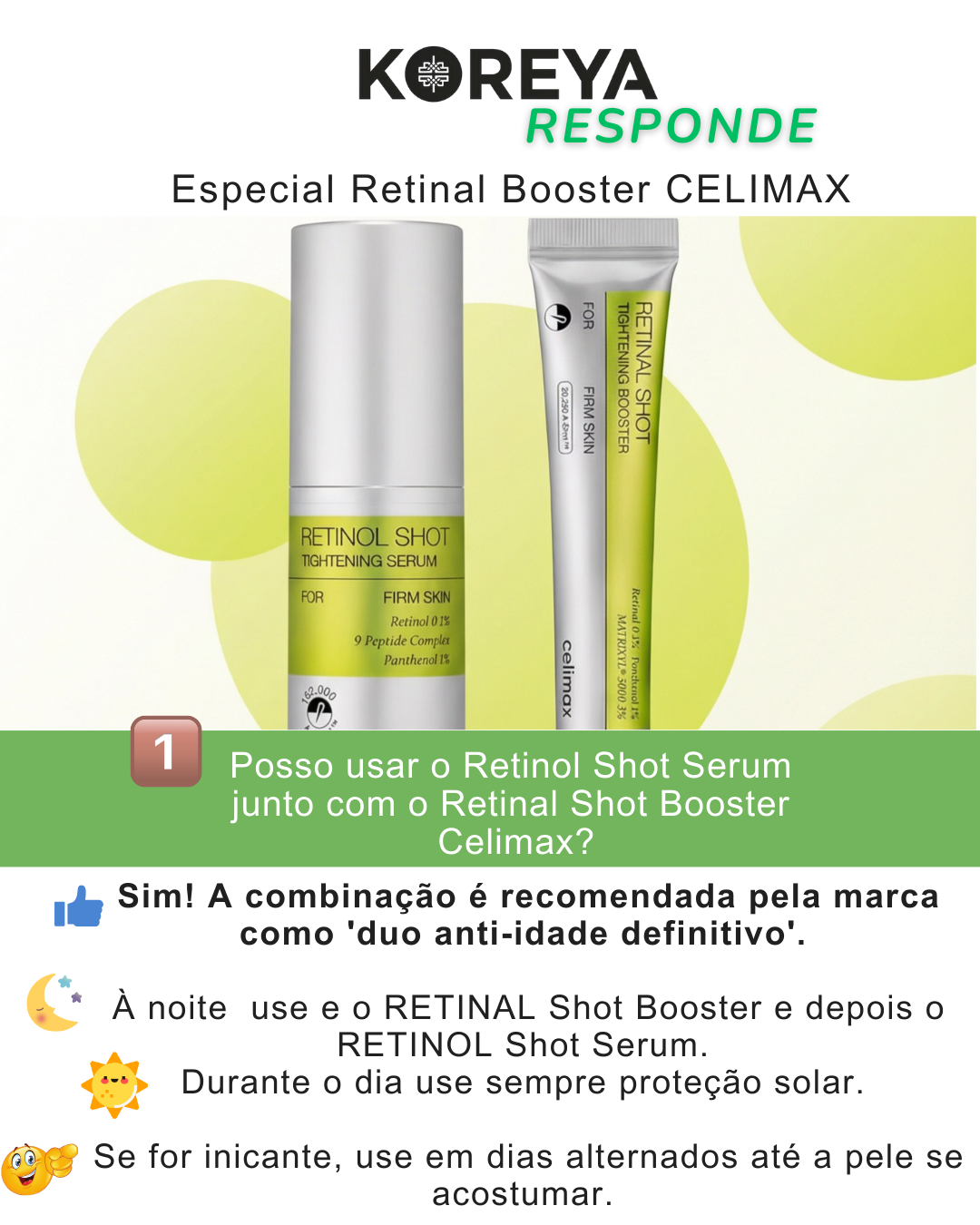 Celimax Retinal Shot 0,1% com Matrixyl e A-Shot para Linhas Finas, Poros Visíveis e Textura Irregular