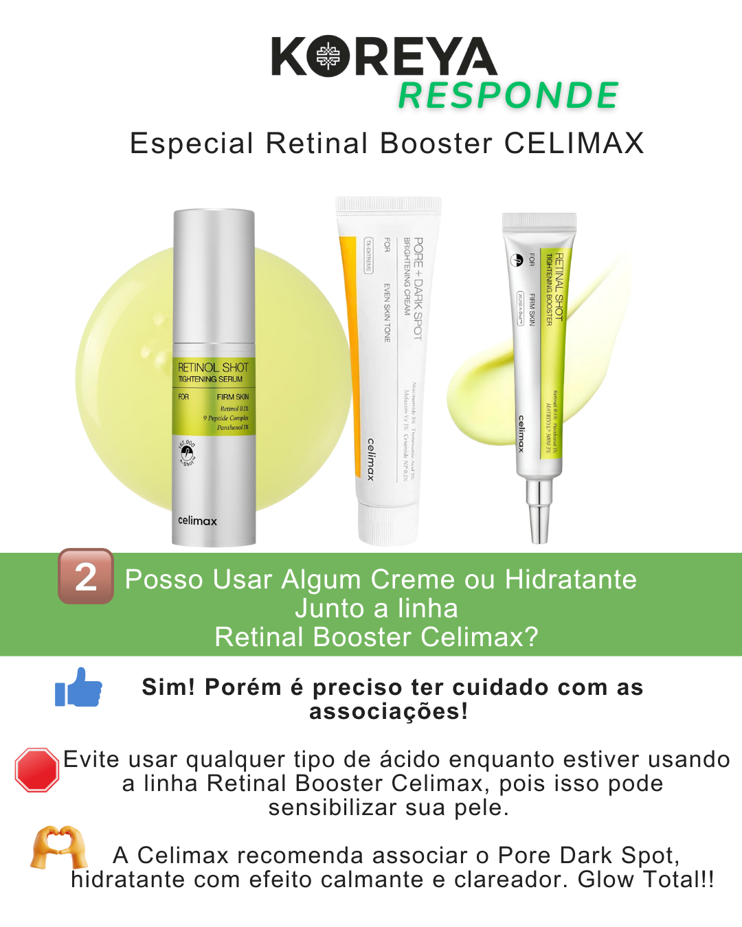 Celimax Retinal Shot 0,1% com Matrixyl e A-Shot para Linhas Finas, Poros Visíveis e Textura Irregular