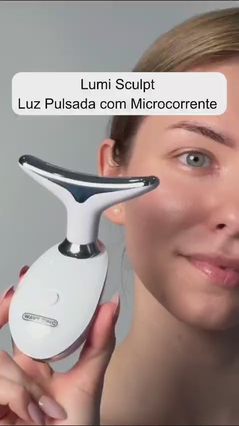 REVELL - Dispositivo de Beleza para Pescoço e Rosto com Microcorrente para lifting facial