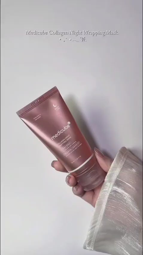 Máscara Facial Noturna Peel Off com Colágeno Medicube- Hidratação Profunda