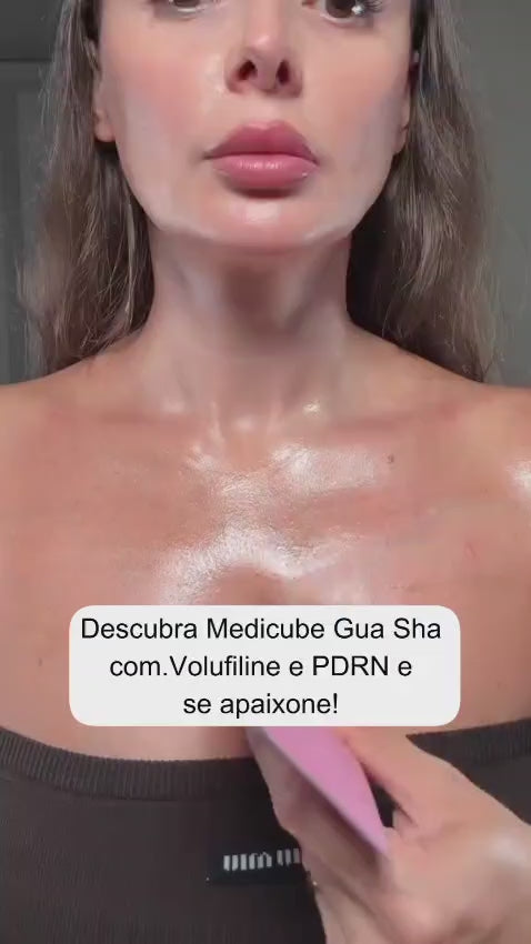 Medicube PDRN Collagen Gua Sha – Creme para Pescoço, Colo e Contorno Facial com Volufiline 5%
