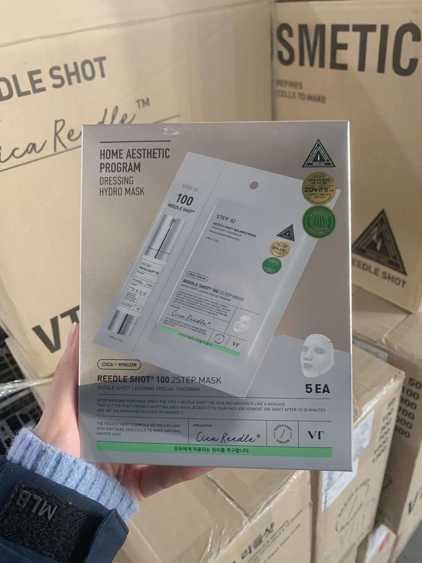 Sérum VT Cica Reedle Shot 100 Microneedling - Pele de Vidro, Regeneração, Própolis e Exossomos ✨