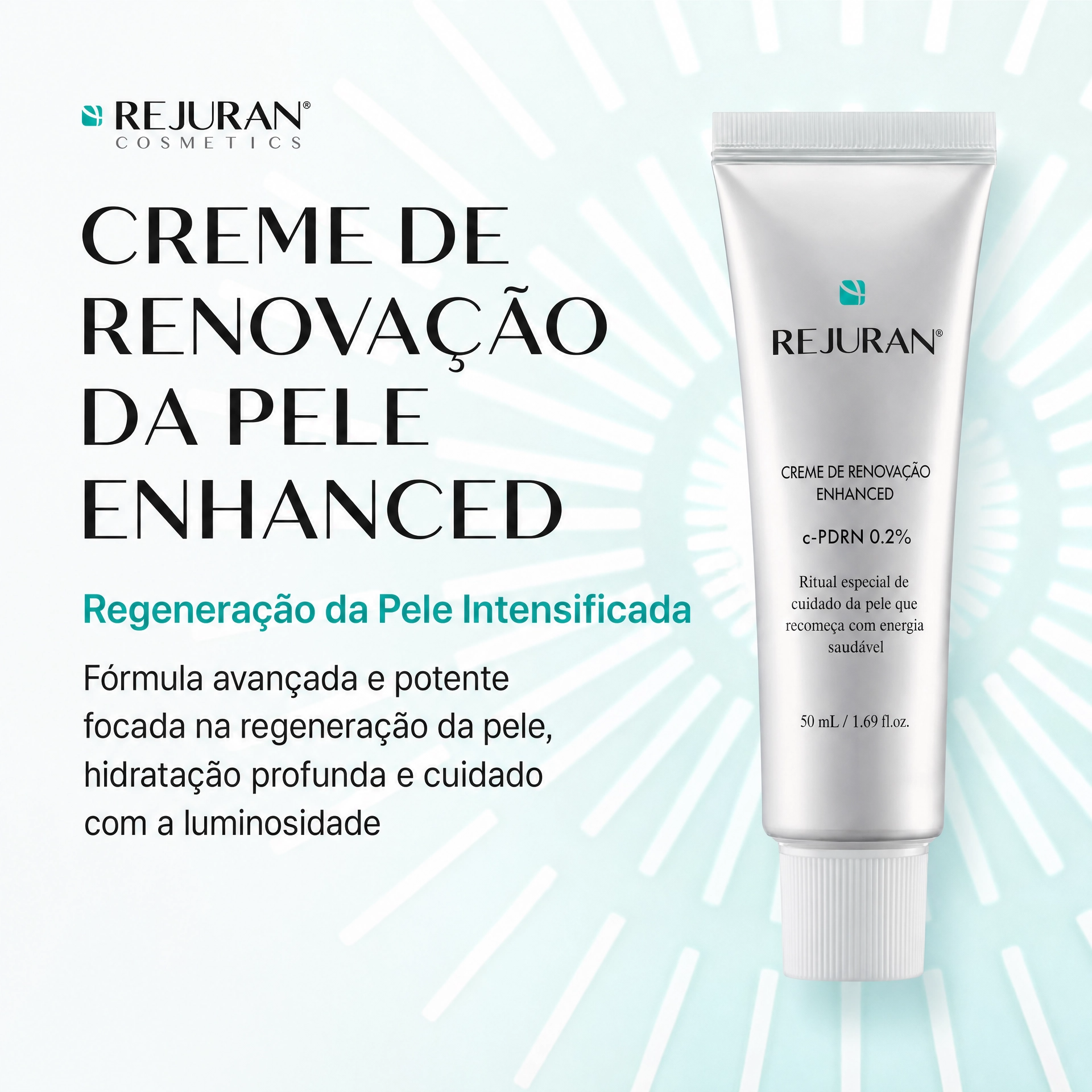 Creme Facial Rejuvenescedor para Peles Maduras com PDRN de DNA de Salmão | REJURAN® DOT™ c-PDRN
